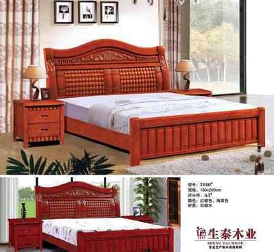 【南康生泰家具厂实木床精品年底回馈买275送一,欢迎联系西安】价格_厂家_图片 -