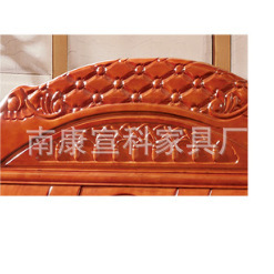 精选海棠木实木大床 南康工艺，品质保证305#